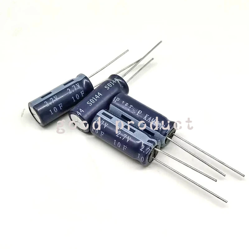 6PCS KAMCAP 2.7v10f volume 10 * 25mm for supercapacitor Farad capacitor 2.7v 10f
6PCS KAMCAP 2.7v10f volume 10 * 25mm for supercapacitor Farad capacitor 2.7v 10f