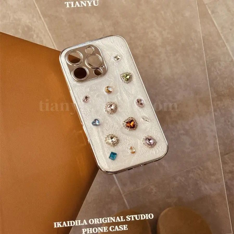 Luxury ins three-dimensional colorful gemstones for iphone 16 phone case apple 12/13/14/15promax fashion drop-proof case
Luxury ins three-dimensional colorful gemstones for iphone 16 phone case apple 12/13/14/15promax fashion drop-proof case