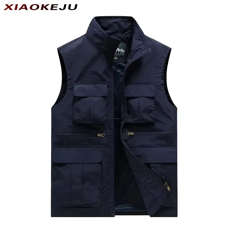 Waterproof Vest Work Windbreaker Luxury Men's Clothing Running MAN Embroidered Multi Pocket Hunting Tactical Plus Size Outerwear
Waterproof Vest Work Windbreaker Luxury Men's Clothing Running MAN Embroidered Multi Pocket Hunting Tactical Plus Size Outerwear