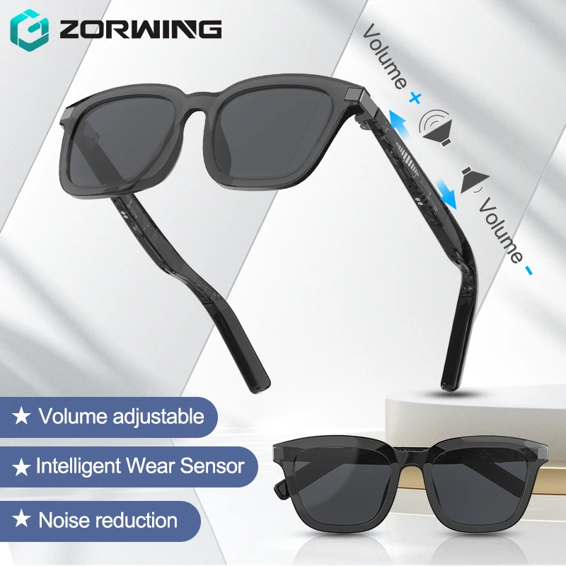 G06-L AI Bluetooth Smart Glasses Intelligent Wearable Sensor Adjustable Volume Wireless Headphone UV Protection Smart Sunglasses
G06-L AI Bluetooth Smart Glasses Intelligent Wearable Sensor Adjustable Volume Wireless Headphone UV Protection Smart Sunglasses