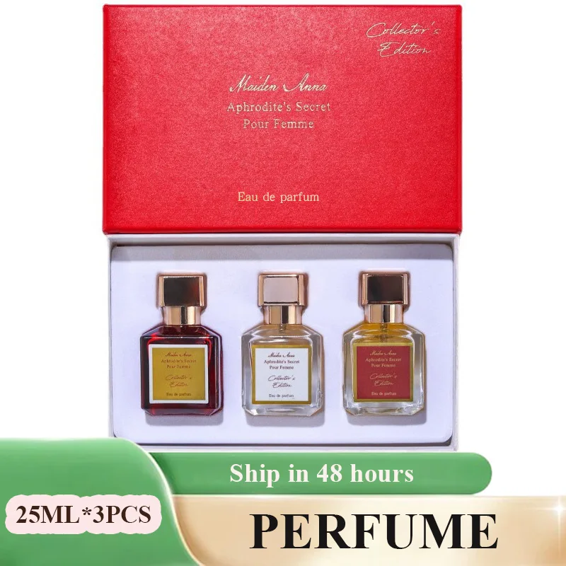 25ML*3PCS Classic Perfumes Floral Scent Pheromone Women Perfume Men Cologne Lasting Fragrance Eau De Parfum Luxury Gift Set Box 
25ML*3PCS Classic Perfumes Floral Scent Pheromone Women Perfume Men Cologne Lasting Fragrance Eau De Parfum Luxury Gift Set Box