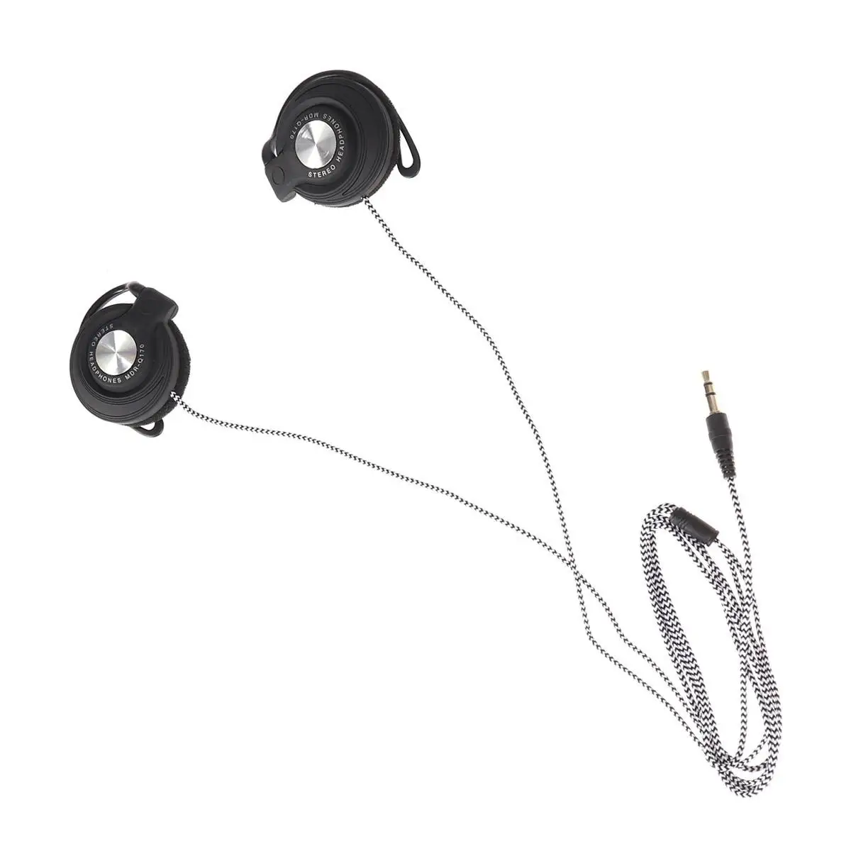 3 .5mm Earhook Headphones over Wired for Computer Clip Corded Earphones Earplugs
3 .5mm Earhook Headphones over Wired for Computer Clip Corded Earphones Earplugs