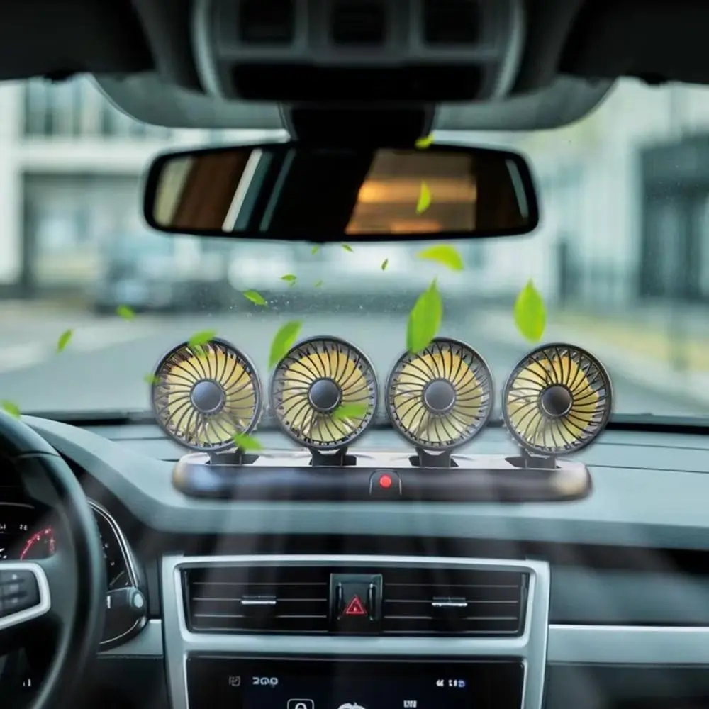 USB/12V/24V Car Cooling Fan 360 Degree Adjustable Wide-angle Air Supply Portable Car Fan Strong Wind Low Noise
USB/12V/24V Car Cooling Fan 360 Degree Adjustable Wide-angle Air Supply Portable Car Fan Strong Wind Low Noise