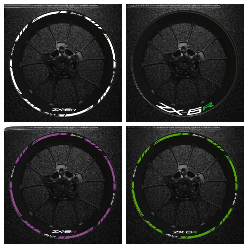 Applicable To Kawasaki Ninja ZX6R Motorcycle Hub Sticker Zx-6r Logo Rim Decoration High Quality Reflective Decal
Applicable To Kawasaki Ninja ZX6R Motorcycle Hub Sticker Zx-6r Logo Rim Decoration High Quality Reflective Decal