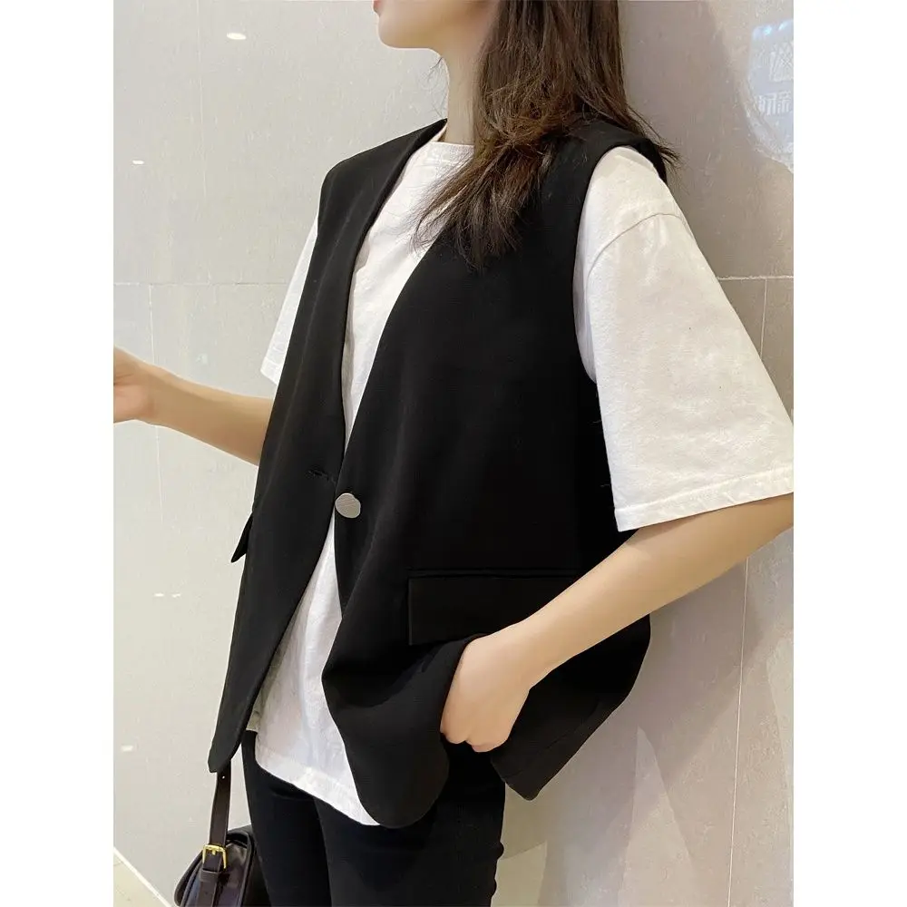 2024 Europe and The United States New Style Pure Color Lapel Elegant Lady Tank Top Sleeveless Versatile Suit Vest YC125
2024 Europe and The United States New Style Pure Color Lapel Elegant Lady Tank Top Sleeveless Versatile Suit Vest YC125