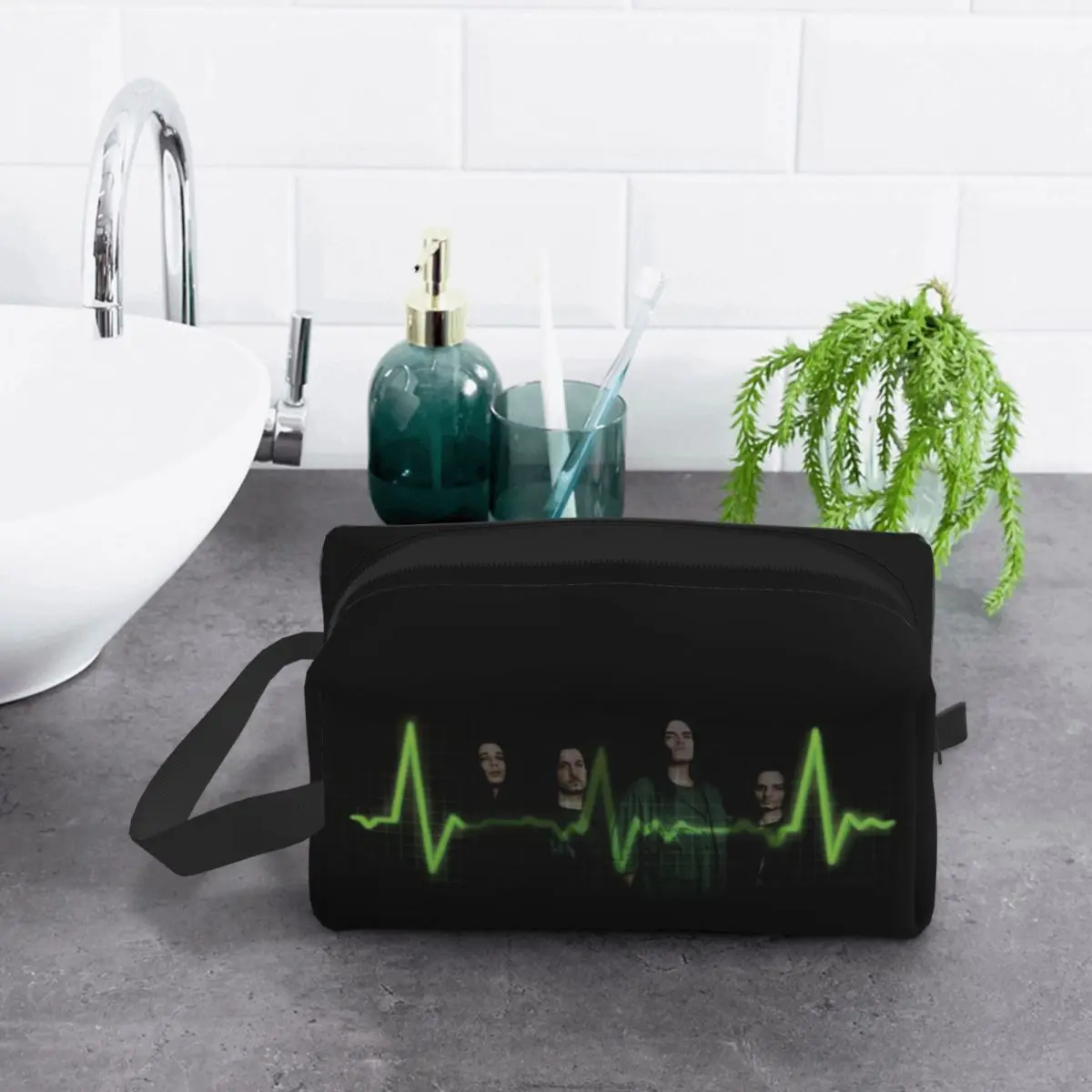 Type O Negative Makeup Bag Cosmetic Organizer Storage Dopp Kit Toiletry Cosmetic Bag for Women Beauty Travel Pencil Case
Type O Negative Makeup Bag Cosmetic Organizer Storage Dopp Kit Toiletry Cosmetic Bag for Women Beauty Travel Pencil Case