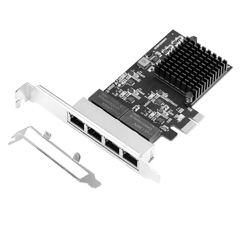 PCIe 4 порта Gigabit Ethernet контроллер карты 1X 1000 Мбит/с NIC RTL8111H чипы с низкопрофильным кронштейном для рабочего стола
PCIe 4 порта Gigabit Ethernet контроллер карты 1X 1000 Мбит/с NIC RTL8111H чипы с низкопрофильным кронштейном для рабочего стола