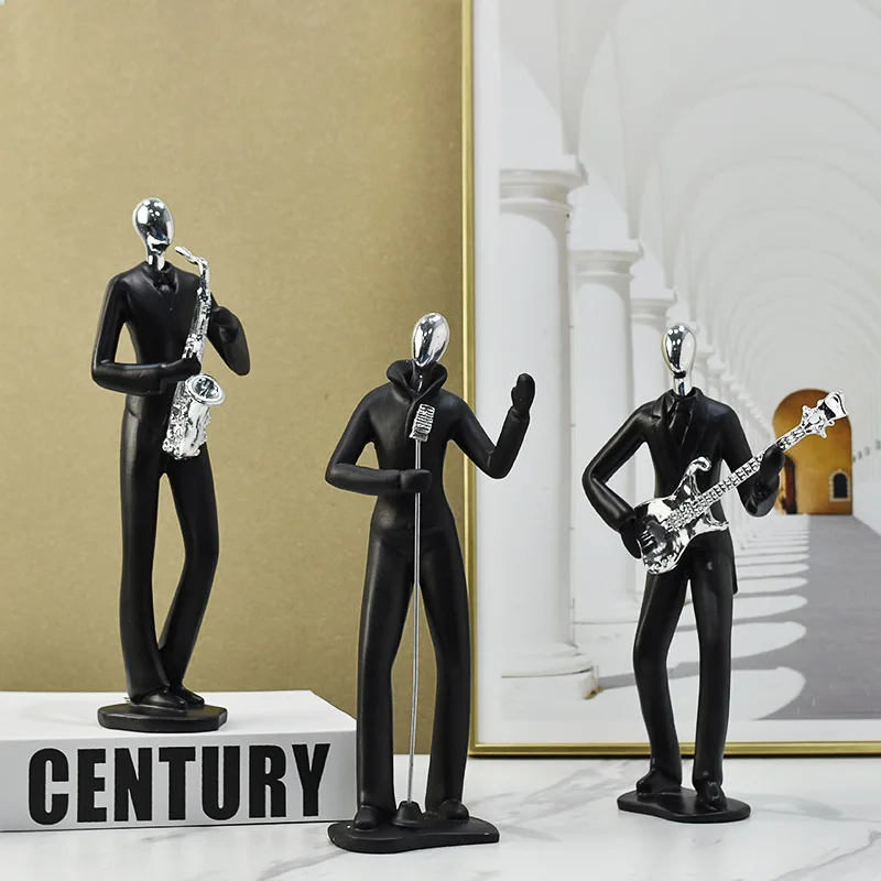 Modern Music Statue Decoration, Resin Decoration Statue, Musician Statue Art Office Mini Decoration
Modern Music Statue Decoration, Resin Decoration Statue, Musician Statue Art Office Mini Decoration