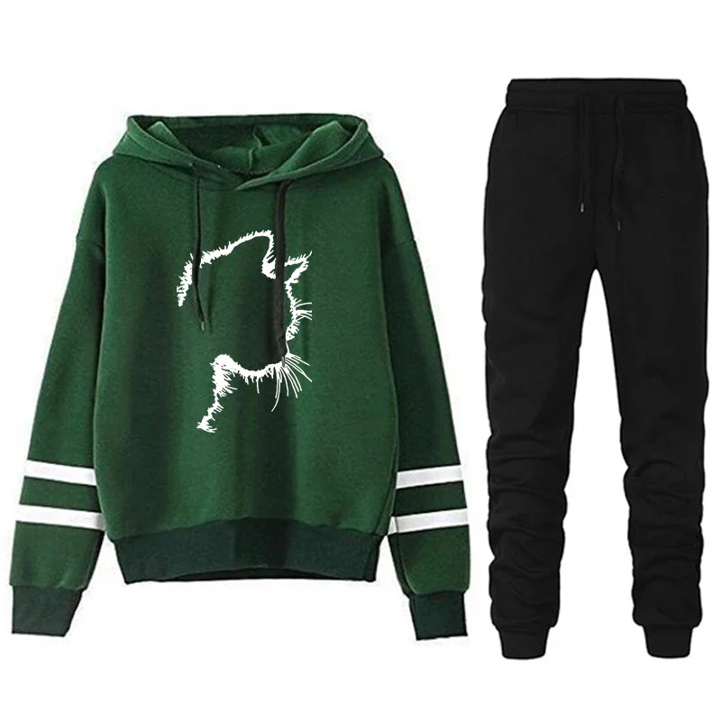 Женский спортивный костюм 2024 Толстовка комплект из двух предметов для женщин Полосатый свободный и Удобный Повседневный Спортивный костюм для бега
Женский спортивный костюм 2024 Толстовка комплект из двух предметов для женщин Полосатый свободный и Удобный Повседневный Спортивный костюм для бега