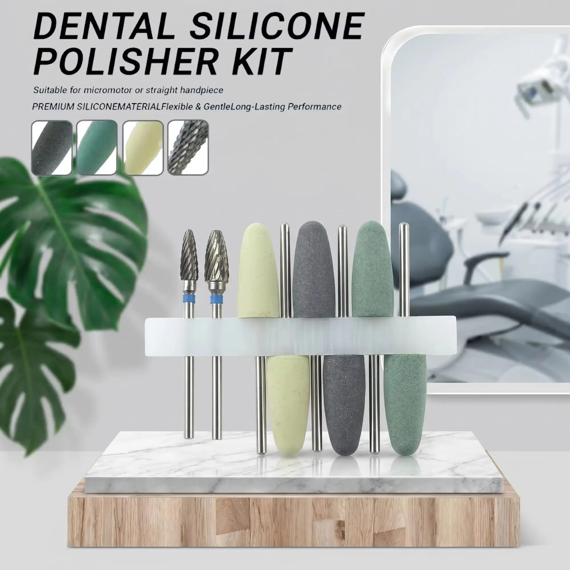 8Pcs/set HP Dental Resin Base Acrylic Polishing Burs Kit Drill Polisher Rotary Dentista Tool Dental Lab Instrument 2.35mm
8Pcs/set HP Dental Resin Base Acrylic Polishing Burs Kit Drill Polisher Rotary Dentista Tool Dental Lab Instrument 2.35mm