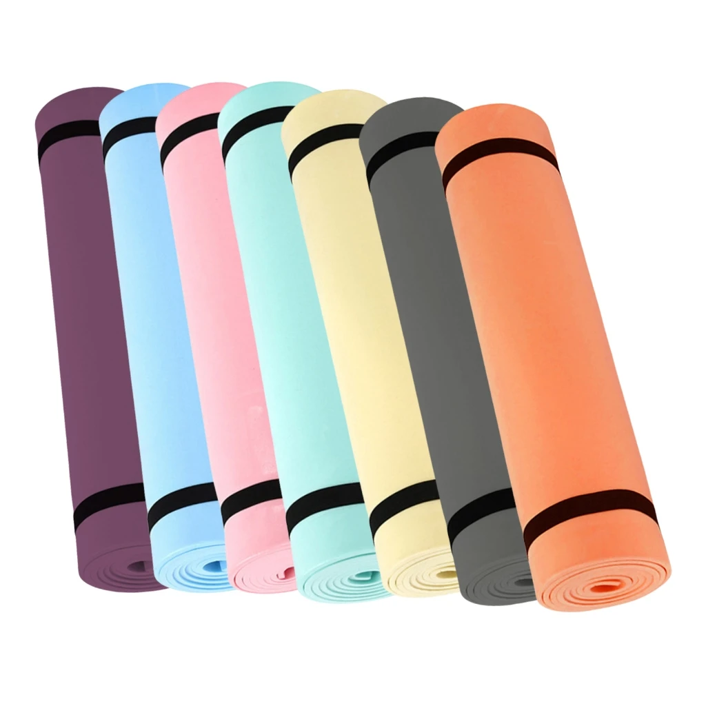 1pc Nonslip Sports Fitness Mat Exercise Body Building Blanket Gym Fitness Equipment for Exercise and Pilates Enduring
1pc Nonslip Sports Fitness Mat Exercise Body Building Blanket Gym Fitness Equipment for Exercise and Pilates Enduring
