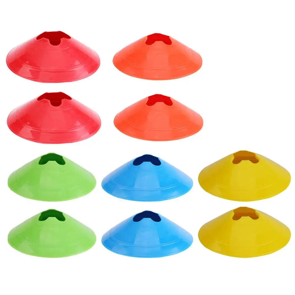 10 PCS Kids Soccer Sign Disc Basketball Obstacle Football Agility Training Equipment Sports Field Marker Kit Child
10 PCS Kids Soccer Sign Disc Basketball Obstacle Football Agility Training Equipment Sports Field Marker Kit Child