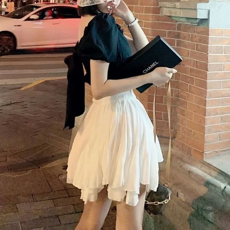 Sweet Solid Color Female Irregular Pleated Skirt Summer Women's Clothing All-match Elastic High Waist Ball Gown Skirt P131
Sweet Solid Color Female Irregular Pleated Skirt Summer Women's Clothing All-match Elastic High Waist Ball Gown Skirt P131