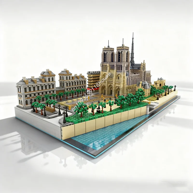 4880 шт. MOC Notre Dame расширение архитектурная модель строительные блоки DIY креативный кирпич рождественские подарки детские игрушки на день рождения
4880 шт. MOC Notre Dame расширение архитектурная модель строительные блоки DIY креативный кирпич рождественские подарки детские игрушки на день рождения