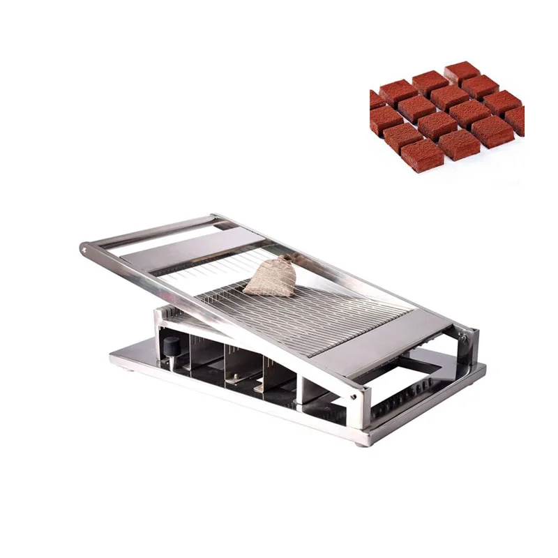 Chocolate Guitar Cutting Machine Chocolate Slicer Soft Food Cutter Strip Type or Square Type Chocolate Dividing Tool
Chocolate Guitar Cutting Machine Chocolate Slicer Soft Food Cutter Strip Type or Square Type Chocolate Dividing Tool