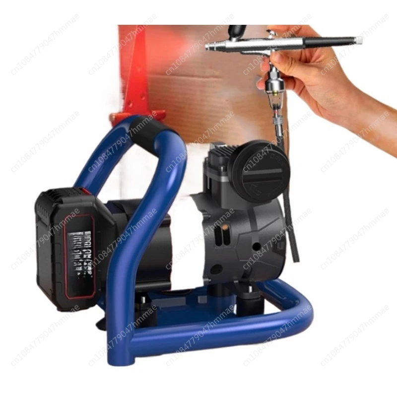 Lithium Battery Air Compressor Mini Small Portable Pump Oil-free Compressor Woodworking Air Nail Gun Gas Storage Tank
Lithium Battery Air Compressor Mini Small Portable Pump Oil-free Compressor Woodworking Air Nail Gun Gas Storage Tank