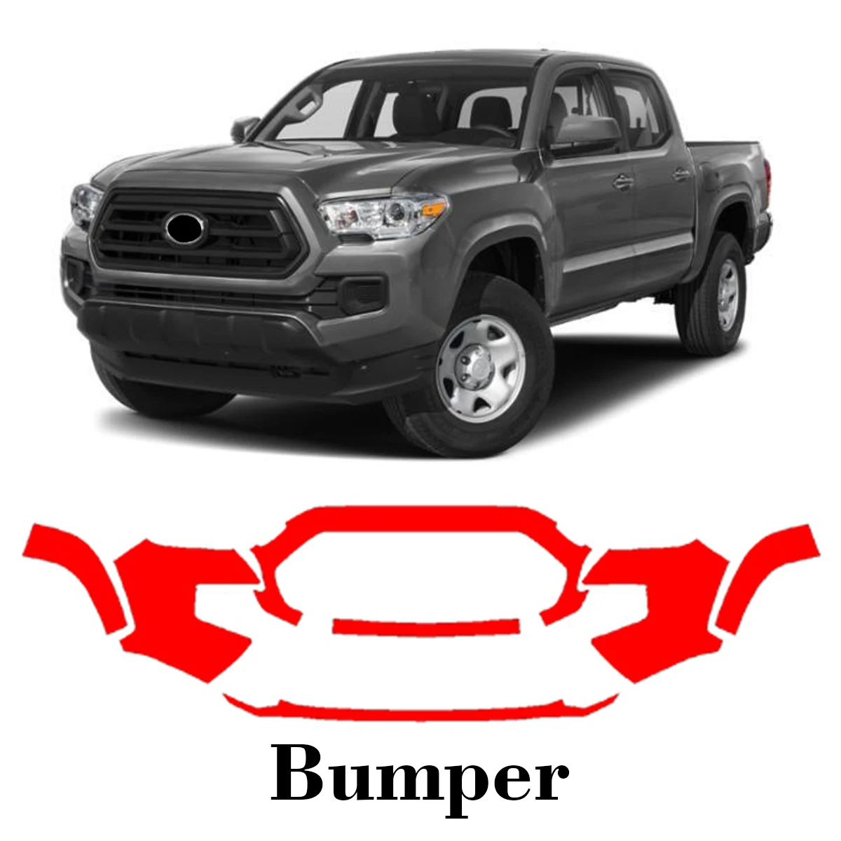 Car Precut Paint Protection Film Front Bumper Anti-scratch Exterior TPU PPF For Toyota Tacoma 2016-2023
Car Precut Paint Protection Film Front Bumper Anti-scratch Exterior TPU PPF For Toyota Tacoma 2016-2023