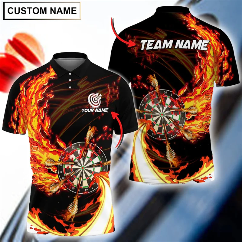 Unique Cool New Customized Name Dart Polo Shirts Men Women Improve Accuracy Short Sleeve Lapel Button Shirt 2025 New T-shirt
Unique Cool New Customized Name Dart Polo Shirts Men Women Improve Accuracy Short Sleeve Lapel Button Shirt 2025 New T-shirt