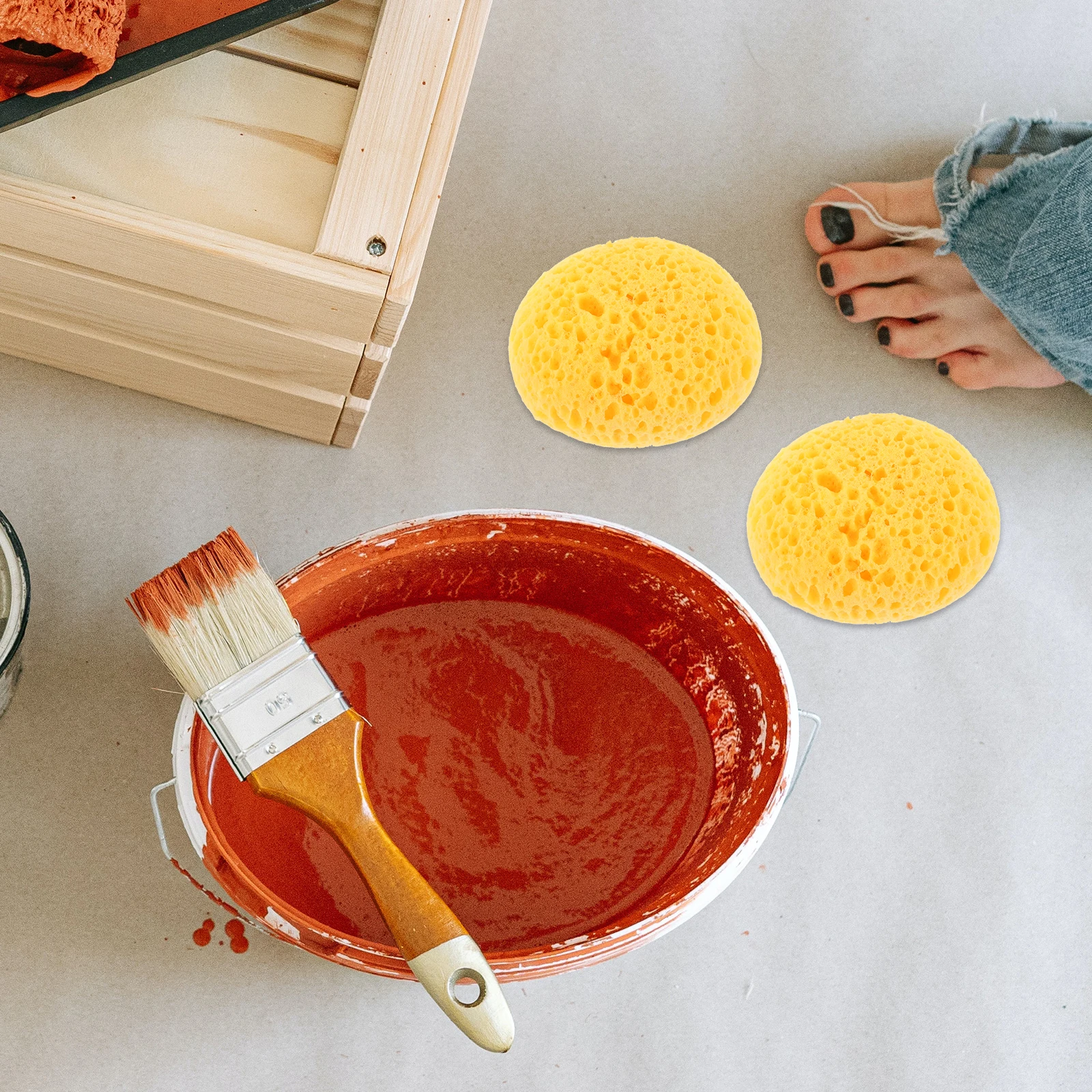 2Pcs Texture Sponge Drywall Repair Yellow Wall Texture Tool Diy Paint Sponge Decor
2Pcs Texture Sponge Drywall Repair Yellow Wall Texture Tool Diy Paint Sponge Decor