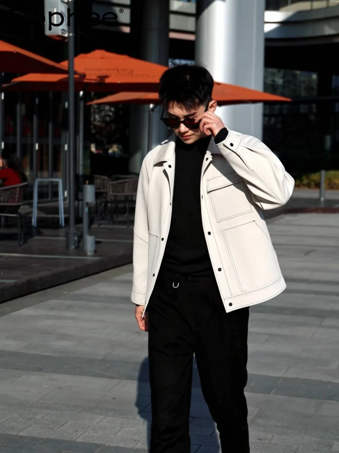 Fashionable New Jacket Men's Spring Autumn Short Youth Trendy Male Pocket Long Sleeve Solid Color Single-Breasted Jackets
Fashionable New Jacket Men's Spring Autumn Short Youth Trendy Male Pocket Long Sleeve Solid Color Single-Breasted Jackets