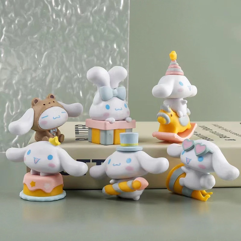 6 шт. Sanrio Kawaii Аниме фигурки Куклы экшн-фигурки DIY торт декоративные игрушки подарки для детей
6 шт. Sanrio Kawaii Аниме фигурки Куклы экшн-фигурки DIY торт декоративные игрушки подарки для детей