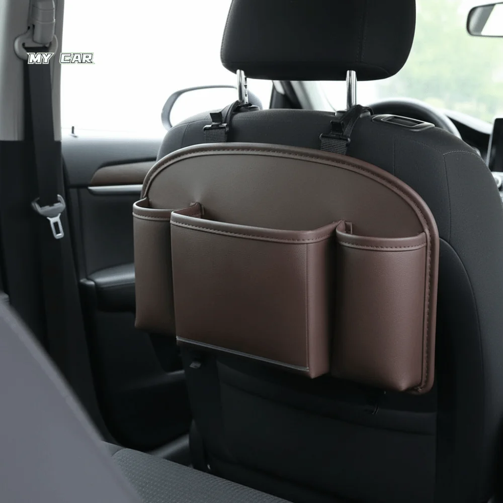 Органайзер для заднего сиденья автомобиля из кожи, подвесная сумка для хранения, держатель для салфеток, многофункциональный дизайн
Органайзер для заднего сиденья автомобиля из кожи, подвесная сумка для хранения, держатель для салфеток, многофункциональный дизайн