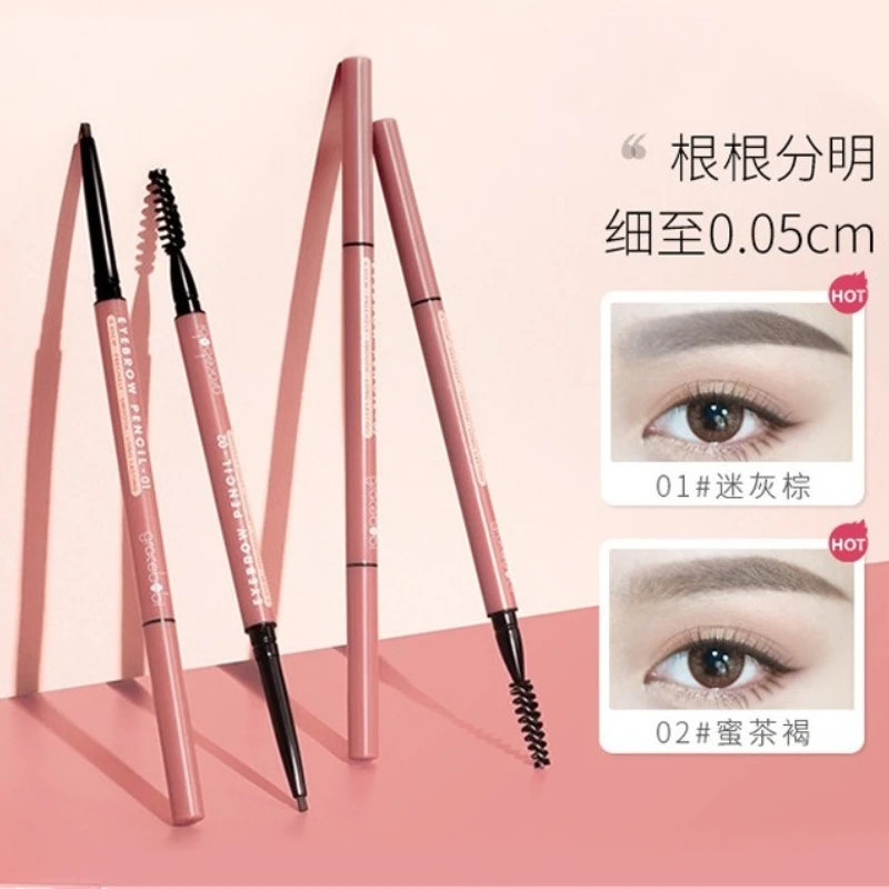 Gracebabi Double-ended Eyebrow Pencil 005 Ultra-fine Eyebrow Pencil Long-lasting Non-fading Wild Eyebrows
Gracebabi Double-ended Eyebrow Pencil 005 Ultra-fine Eyebrow Pencil Long-lasting Non-fading Wild Eyebrows