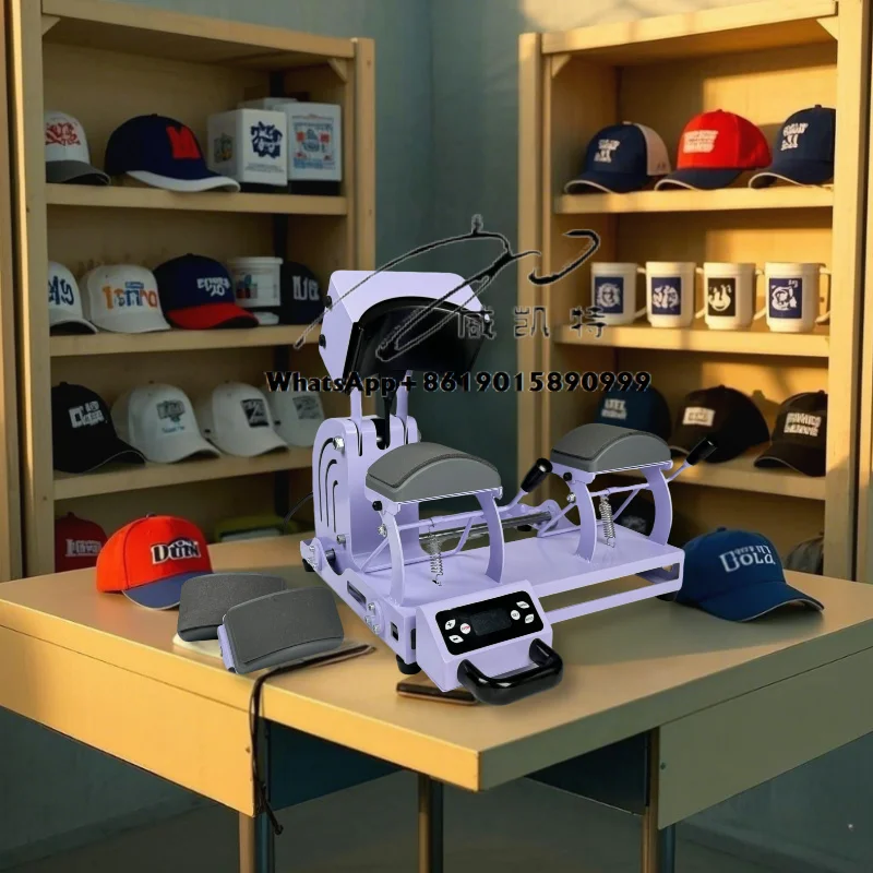 Replaceable Pads Electric Auto Open Dual Station Hat Cap Heat Press Machine Cap Press Machine
Replaceable Pads Electric Auto Open Dual Station Hat Cap Heat Press Machine Cap Press Machine