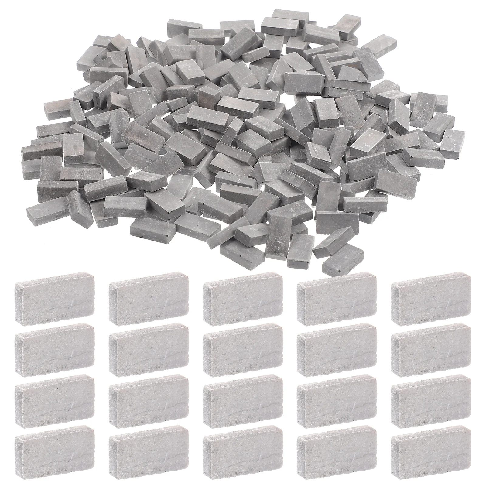 200Pcs Rectangular Miniature Bricks Pottery Argil Material Durable Fake Wall Simulation Bricks for DIY Landscaping Decor and 
200Pcs Rectangular Miniature Bricks Pottery Argil Material Durable Fake Wall Simulation Bricks for DIY Landscaping Decor and