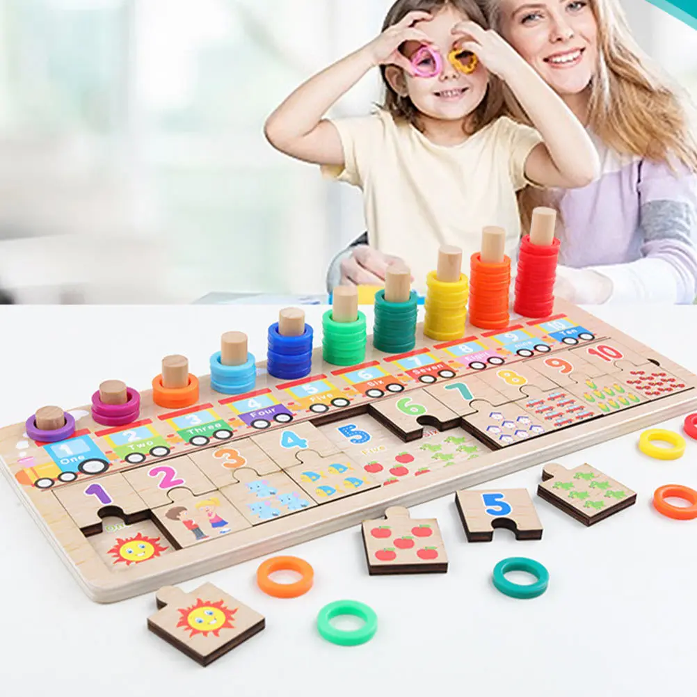 1Set Wooden Jigsaw Puzzle Board Kids Educational Matching Game for Color Pattern Recognition Fine Motor Skill Development Early
1Set Wooden Jigsaw Puzzle Board Kids Educational Matching Game for Color Pattern Recognition Fine Motor Skill Development Early