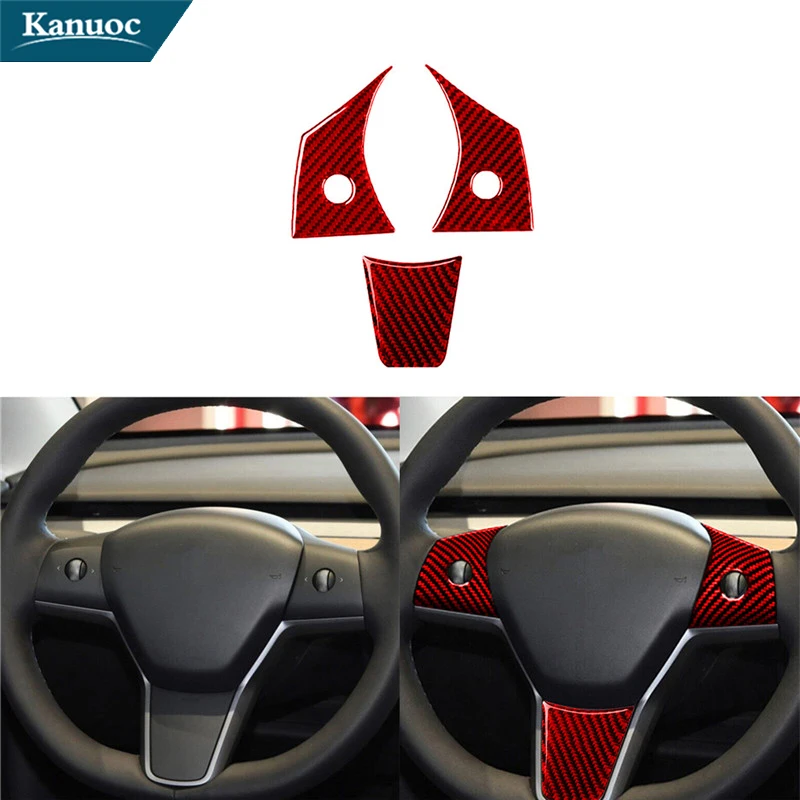 Carbon Fiber Steering Wheel Button Stickers For Tesla Model Y 2020 Tesla Model 3 2017-2022 Car Interior Decorative Accessories
Carbon Fiber Steering Wheel Button Stickers For Tesla Model Y 2020 Tesla Model 3 2017-2022 Car Interior Decorative Accessories