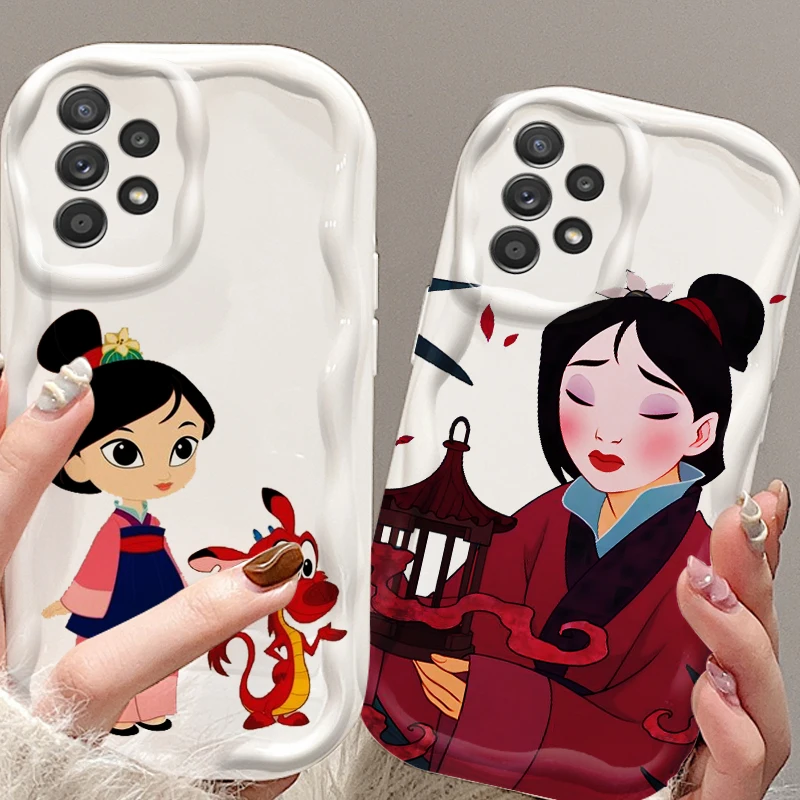 Disney Mulan Cute Beautiful For Samsung A55 A54 A53 A52 A35 A34 A33 A32 A25 A24 A23 A22 A21S A15 A13 A14 5G Wave Oil TPU
Disney Mulan Cute Beautiful For Samsung A55 A54 A53 A52 A35 A34 A33 A32 A25 A24 A23 A22 A21S A15 A13 A14 5G Wave Oil TPU