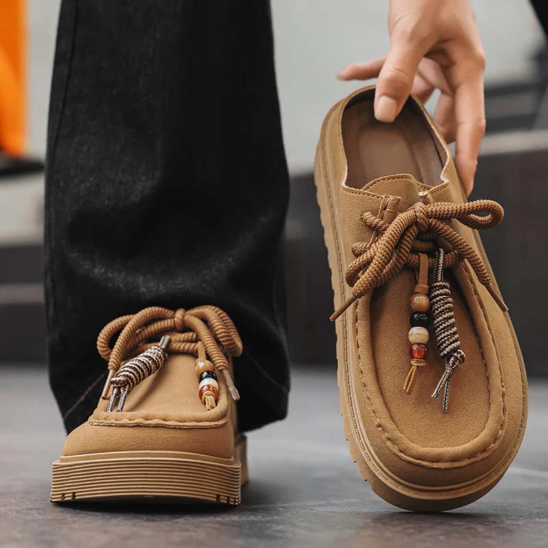 Men's Summer 2026 Slip-On Toe-Protecting Semi-Slip Office Mules Anti-Slip Wear-Resistant Casual round Toe Thick B...
Men's Summer 2026 Slip-On Toe-Protecting Semi-Slip Office Mules Anti-Slip Wear-Resistant Casual round Toe Thick B...