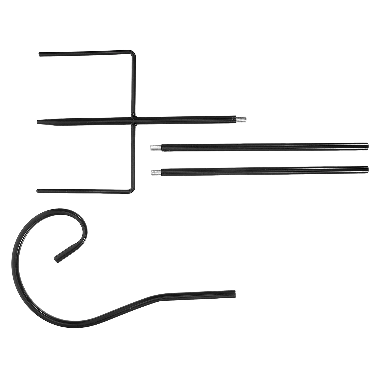 Detachable Bird Feeder Bracket 81 5CM 4 Sections 3 Prongs Hooks Garden Plant Holder Shepherd Hooks for Hanging Baskets Outdoor
Detachable Bird Feeder Bracket 81 5CM 4 Sections 3 Prongs Hooks Garden Plant Holder Shepherd Hooks for Hanging Baskets Outdoor