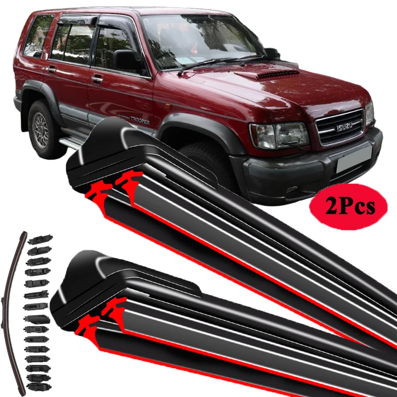 For Isuzu Trooper III Bighorn Citation 1991-2006 Car Windshield Wiper Blade Front Windscreen Brushes Washer Accessories Cleaning
For Isuzu Trooper III Bighorn Citation 1991-2006 Car Windshield Wiper Blade Front Windscreen Brushes Washer Accessories Cleaning