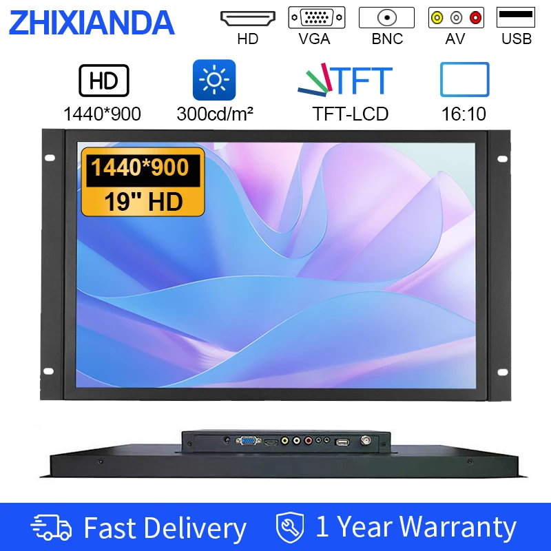19 Inch Widescreen Open Frame Monitor 1440x900 Capacitive Resistive Touch Screen Industrial LCD Display For Factory Automation
19 Inch Widescreen Open Frame Monitor 1440x900 Capacitive Resistive Touch Screen Industrial LCD Display For Factory Automation