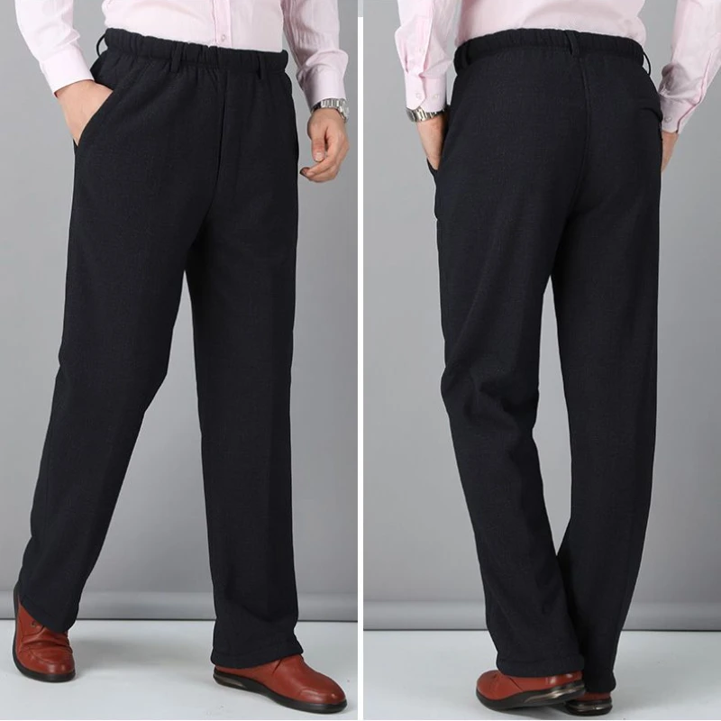 Winter Lambswool Warm Thicken Sweatpants Loose Casual Fleece Elastic Waist Strainght Trousers Windproof Stretch Outdoors Pants
Winter Lambswool Warm Thicken Sweatpants Loose Casual Fleece Elastic Waist Strainght Trousers Windproof Stretch Outdoors Pants