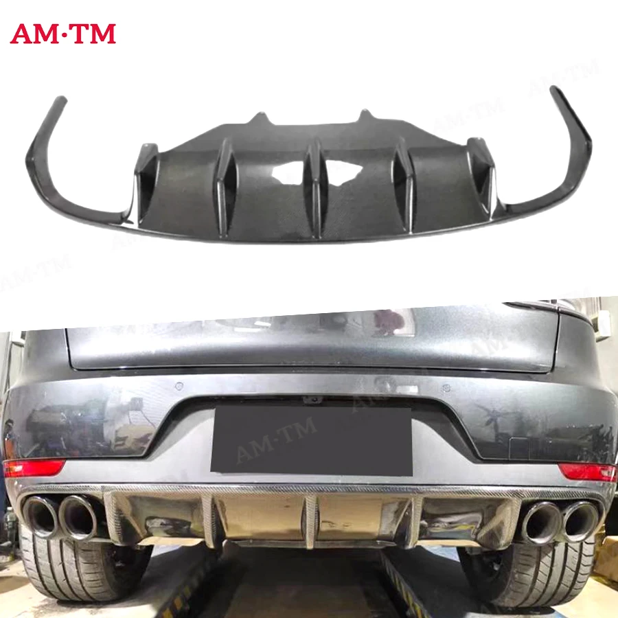 Carbon Fiber For Porsche Macan Turbo GTS Base 2014 - 2020 Car Rear Bumper Lip Diffuser Spoiler Parts Car Accessories Body kit
Carbon Fiber For Porsche Macan Turbo GTS Base 2014 - 2020 Car Rear Bumper Lip Diffuser Spoiler Parts Car Accessories Body kit