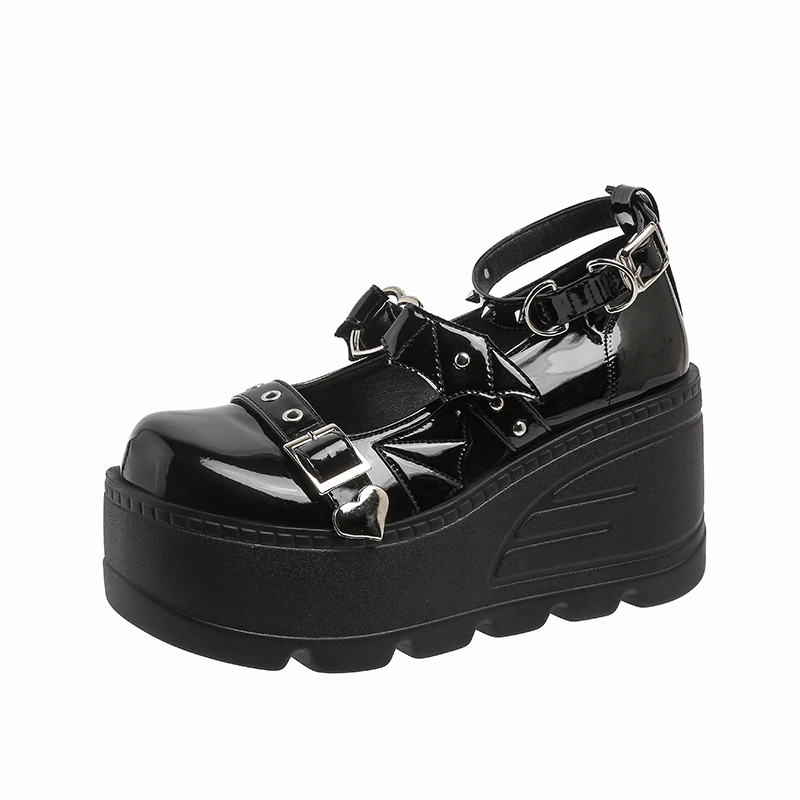 This Summer's New Thick-soled, Height-increasing Lolita Small Leather Shoes for A Spicy Girl with A Punk Style
This Summer's New Thick-soled, Height-increasing Lolita Small Leather Shoes for A Spicy Girl with A Punk Style