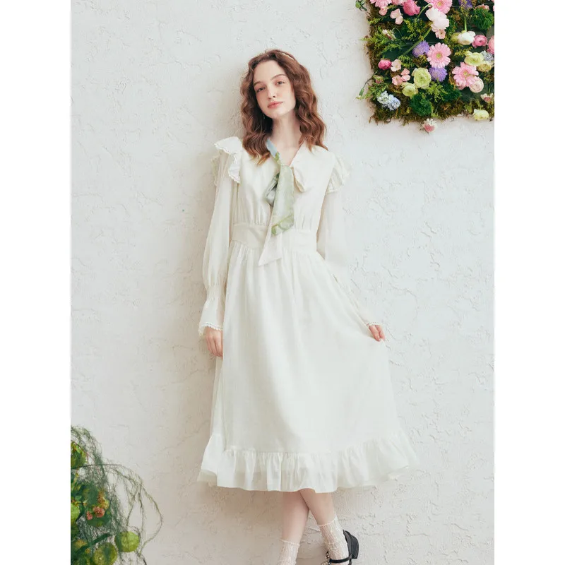 Van Gogh-Inspired Sweetheart Dress with Ruffle Trim & Artistic Print
Van Gogh-Inspired Sweetheart Dress with Ruffle Trim & Artistic Print