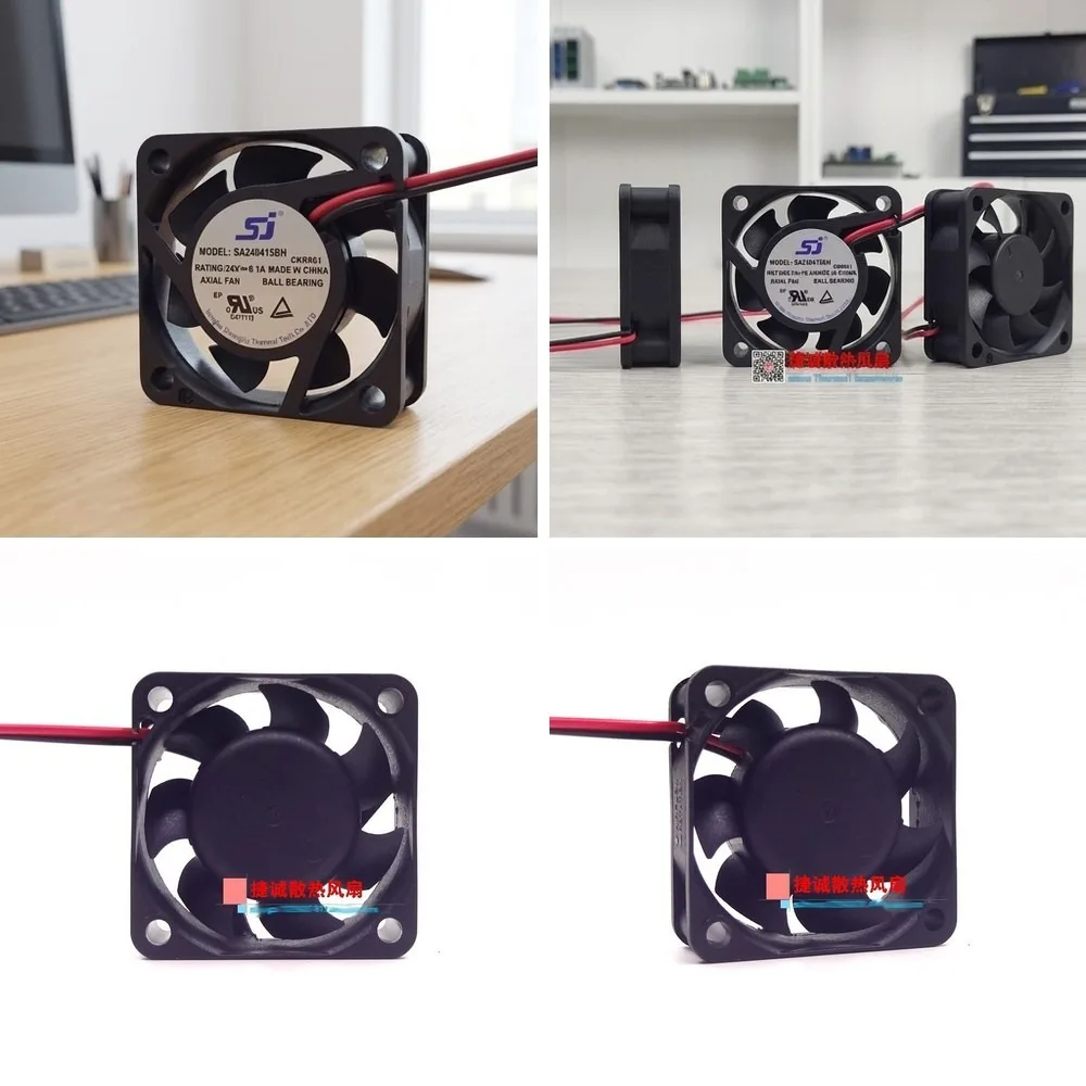 For SJ SA240415BH 24V 0.1A 4015 4CM 2 wire double ball inverter cooling fan
For SJ SA240415BH 24V 0.1A 4015 4CM 2 wire double ball inverter cooling fan
