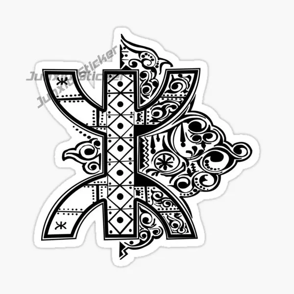 AMAZIGH Berber North African Indigenous Peoples Flag National Emblem Car Sticker Self-adhesive
AMAZIGH Berber North African Indigenous Peoples Flag National Emblem Car Sticker Self-adhesive