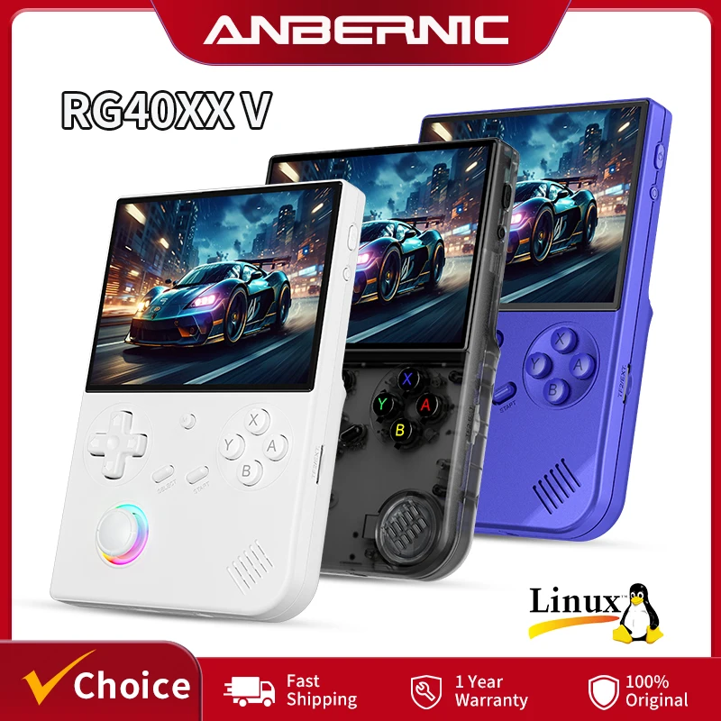 Портативная игровая консоль Anbernic RG40XXV Retro с 4-дюймовым IPS-экраном, Linux, 64-битная, 3200 мАч, поддержка Wi-Fi, потоковой передачи и вывода на HDTV, RG40XX V
Портативная игровая консоль Anbernic RG40XXV Retro с 4-дюймовым IPS-экраном, Linux, 64-битная, 3200 мАч, поддержка Wi-Fi, потоковой передачи и вывода на HDTV, RG40XX V