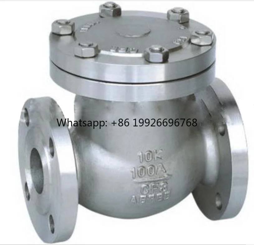 PN16 Manual Stainless Steel Swing Check Valve API 598 Certified Din Dn400 for High Pressure Temperature Oil Media
PN16 Manual Stainless Steel Swing Check Valve API 598 Certified Din Dn400 for High Pressure Temperature Oil Media