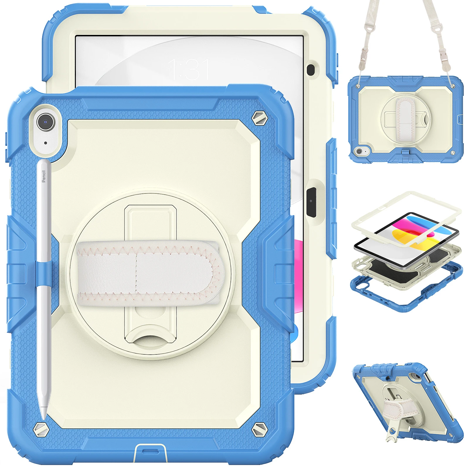 Чехол для iPad 10 и 9 и 8 и 7 поколения, 2022 м2, iPad Pro 11 Air 5 /4 Mini 6 5 4 Pro 10,5, чехол-карандаш с ремешком на плечо для тяжелых условий эксплуатации
Чехол для iPad 10 и 9 и 8 и 7 поколения, 2022 м2, iPad Pro 11 Air 5 /4 Mini 6 5 4 Pro 10,5, чехол-карандаш с ремешком на плечо для тяжелых условий эксплуатации