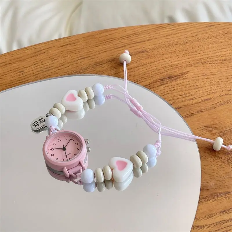 Vintage Ethnic Weaving Design Bracelet Watches for Women Girls Cute Beaded Woven Stylish Versatile Quartz Watches Wholesale
Vintage Ethnic Weaving Design Bracelet Watches for Women Girls Cute Beaded Woven Stylish Versatile Quartz Watches Wholesale