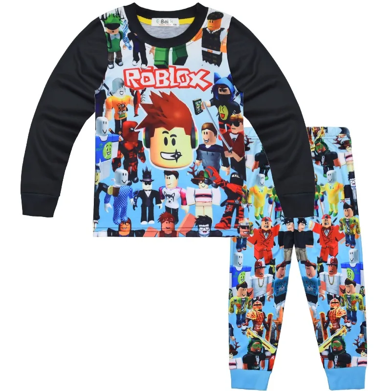 Hot ROBLOXS Game Cute Cartoon Digital Print Long-sleeved Two-piece Pajamas and Pajama Pants 120-170cm Children's Pajamas
Hot ROBLOXS Game Cute Cartoon Digital Print Long-sleeved Two-piece Pajamas and Pajama Pants 120-170cm Children's Pajamas