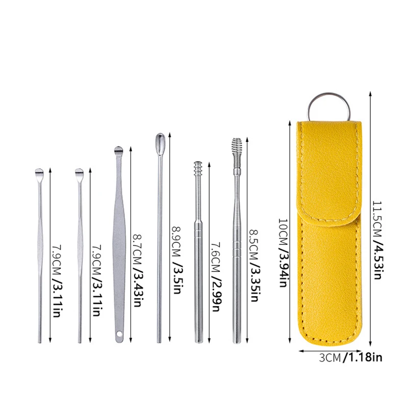 Кюретка ушной серы из нержавеющей стали, 6 шт./компл. — профессиональный инструмент для безопасного и эффективного удаления серцевины
Кюретка ушной серы из нержавеющей стали, 6 шт./компл. — профессиональный инструмент для безопасного и эффективного удаления серцевины
