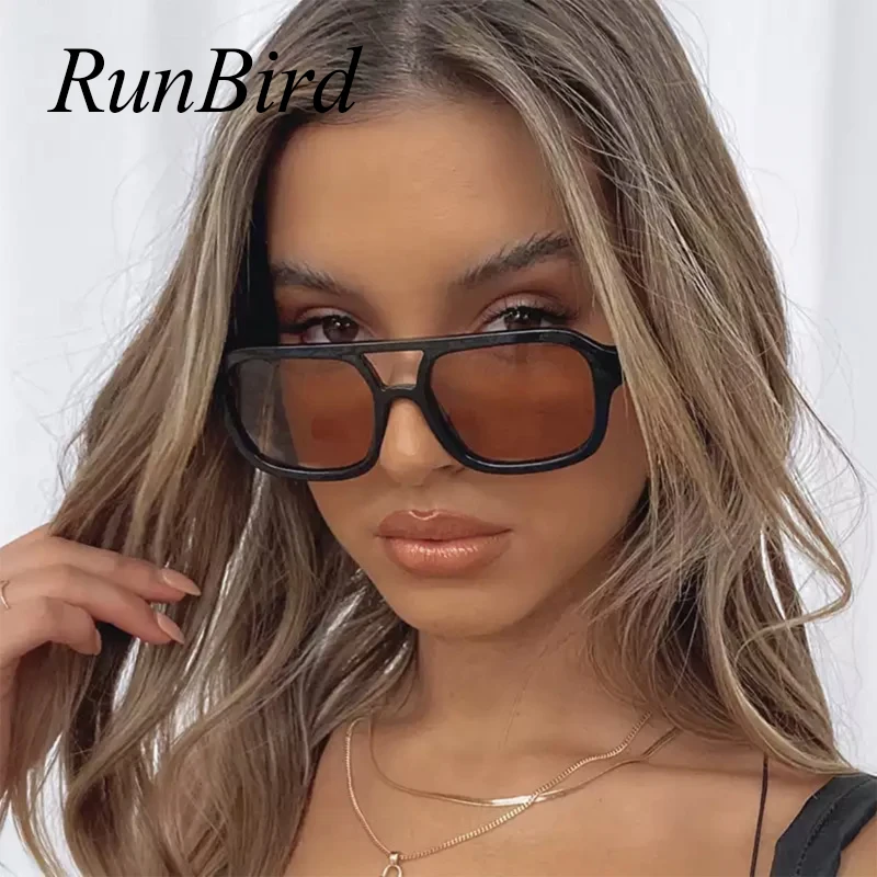 Солнечные очки RunBird в винтажном стиле женские, квадратные брендовые дизайнерские солнечные очки с двойной перемычкой, модные ретро, 5574
Солнечные очки RunBird в винтажном стиле женские, квадратные брендовые дизайнерские солнечные очки с двойной перемычкой, модные ретро, 5574