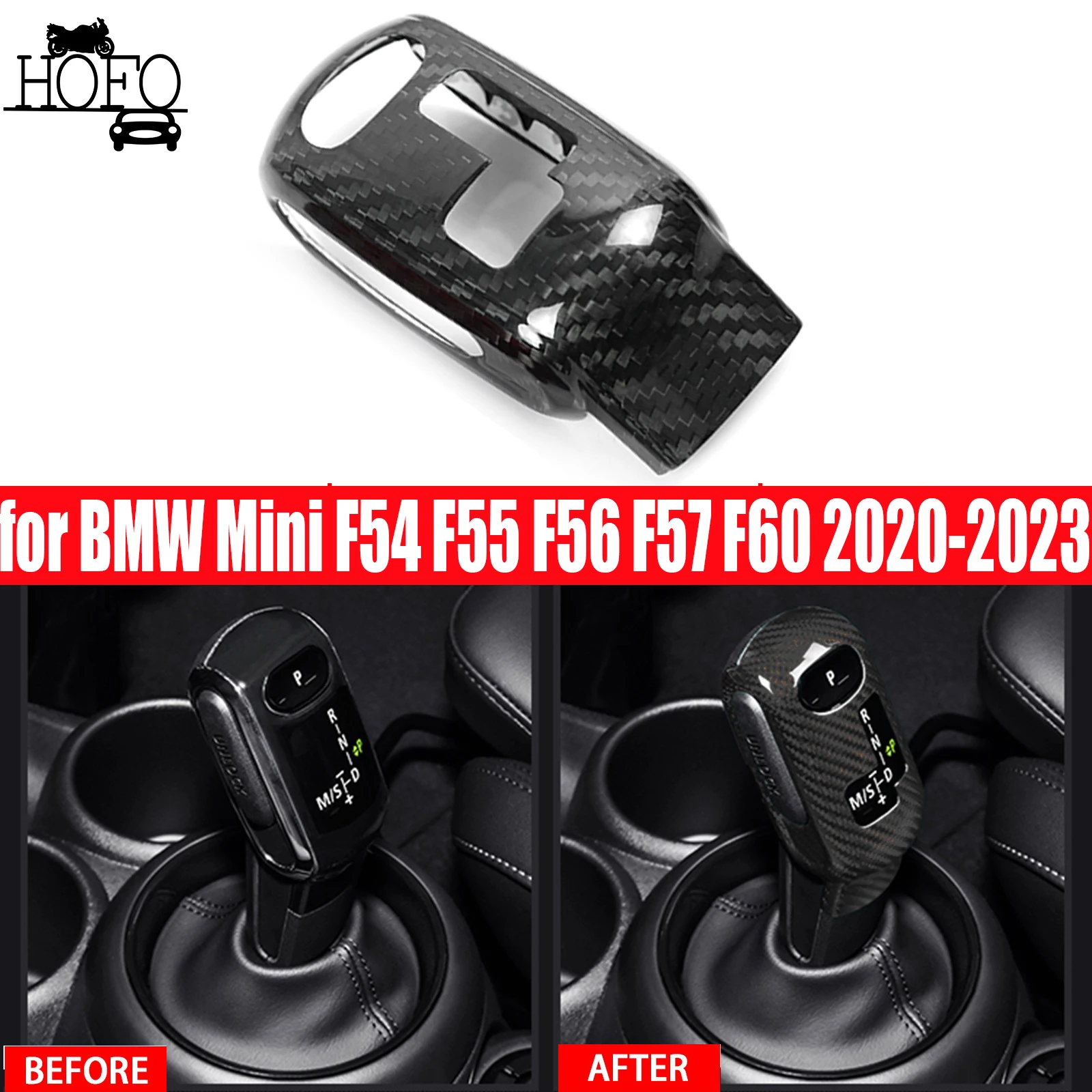 Крышка ручки переключения передач из углеродного волокна для BMW Mini F54 F55 F56 F57 F60 2020-2023
Крышка ручки переключения передач из углеродного волокна для BMW Mini F54 F55 F56 F57 F60 2020-2023